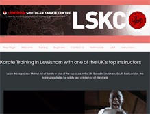 Tablet Screenshot of lskc.co.uk